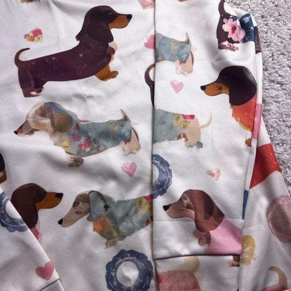 WOMES DACHSHUND PUPPIES TOP SIZE XL NIP - Picture 12 of 15